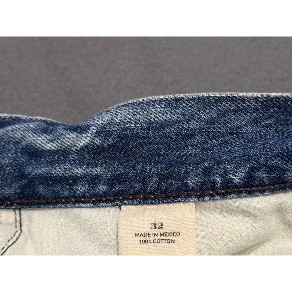 Polo‎ Ralph Lauren Mens sz 32 Patchwork Denim Shorts Mickey Mouse Plaid cutoff